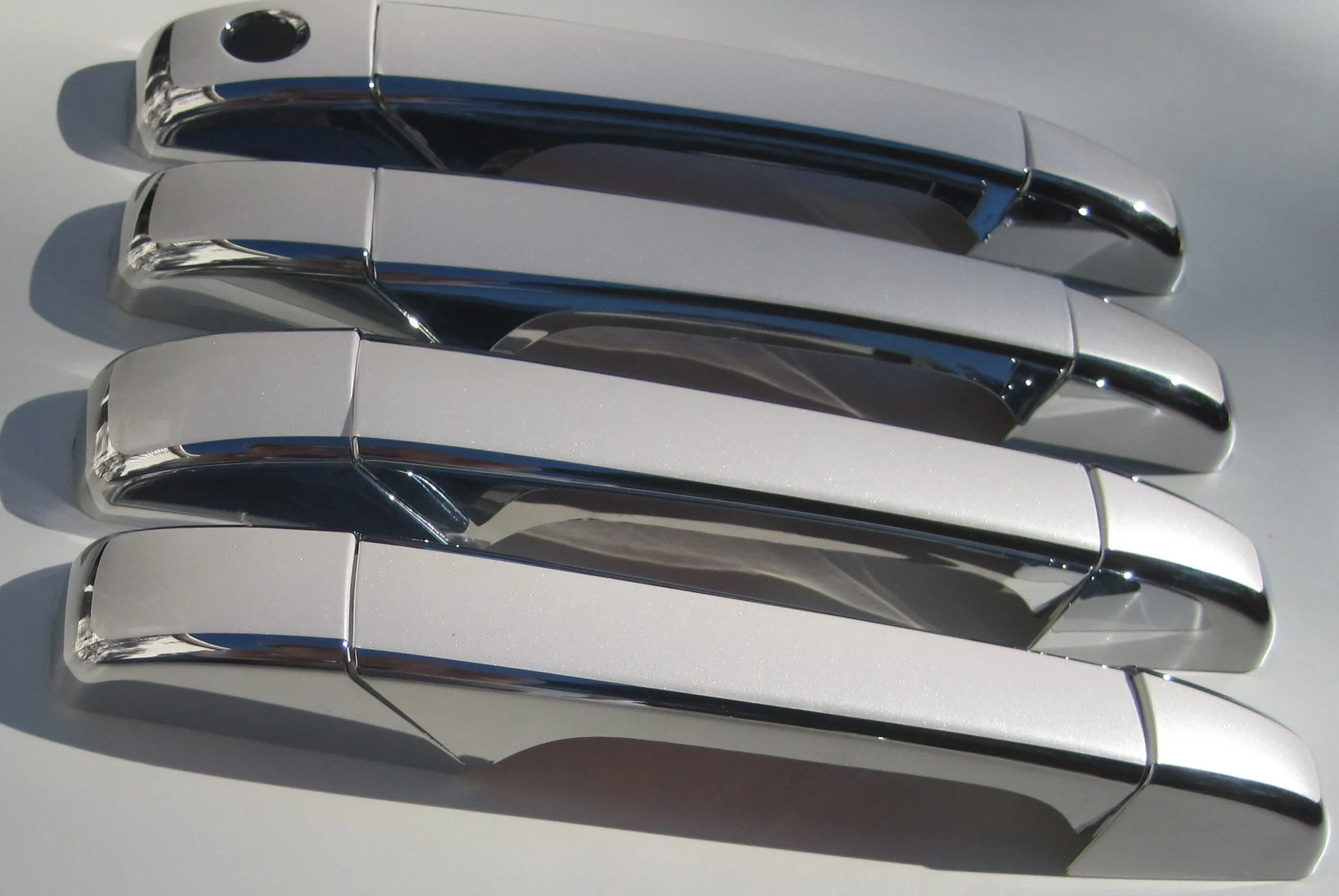 Custom Car Door Handle Overlays Covers For  2007 - 2014 Chevy Suburban