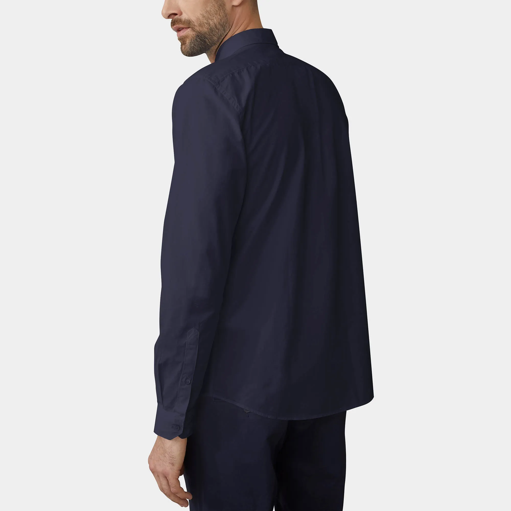 Men's Classic Dress Shirts Long Sleeve