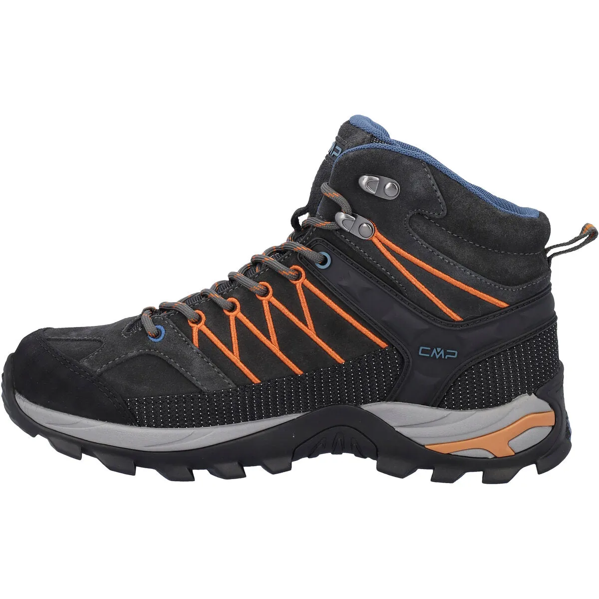 Rigel Mid M WP Adult Boot - Piombo-Jaffa