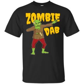Trendy Zombie Dab T-Shirt Halloween Tee (Men)