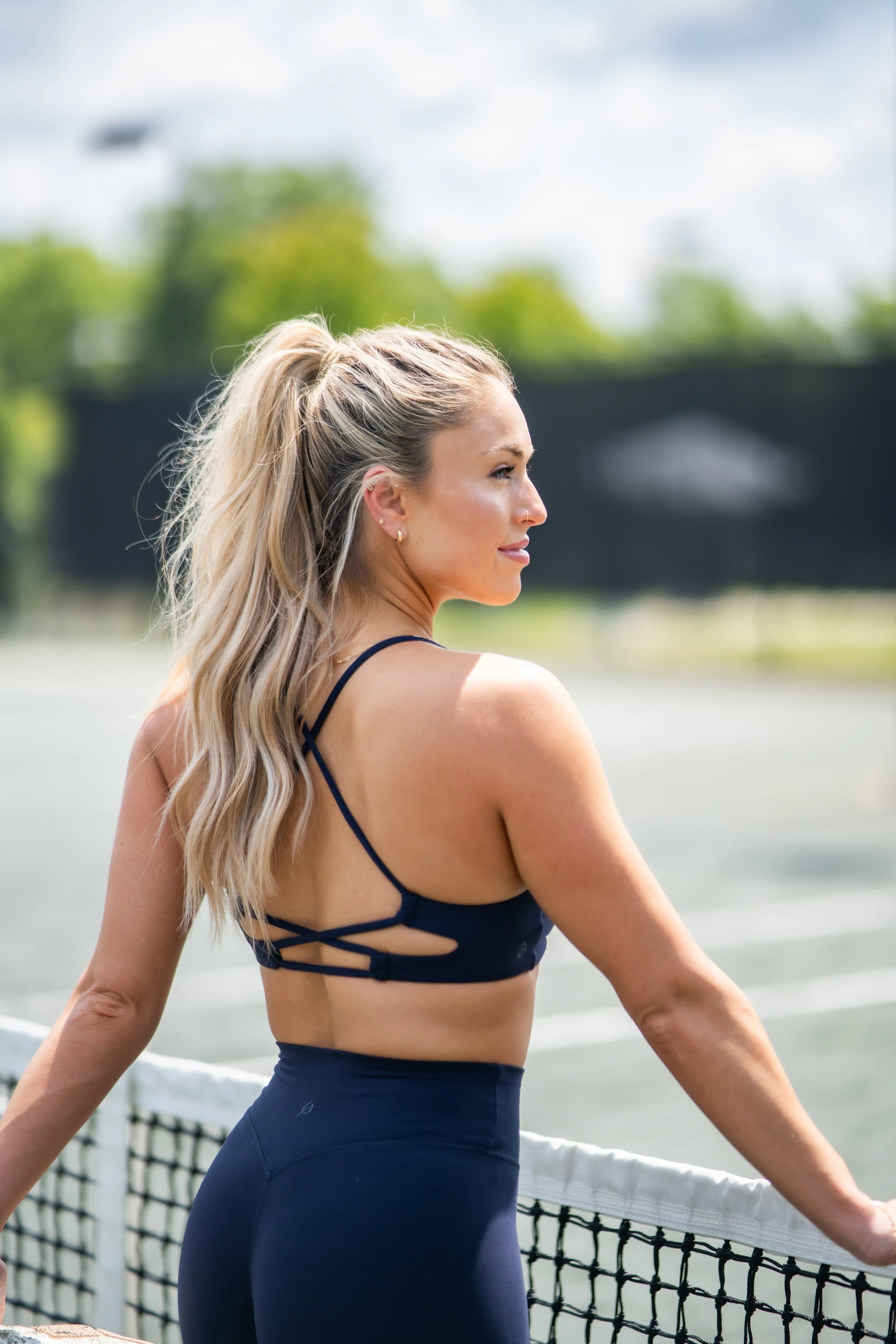 Twist Front Bra